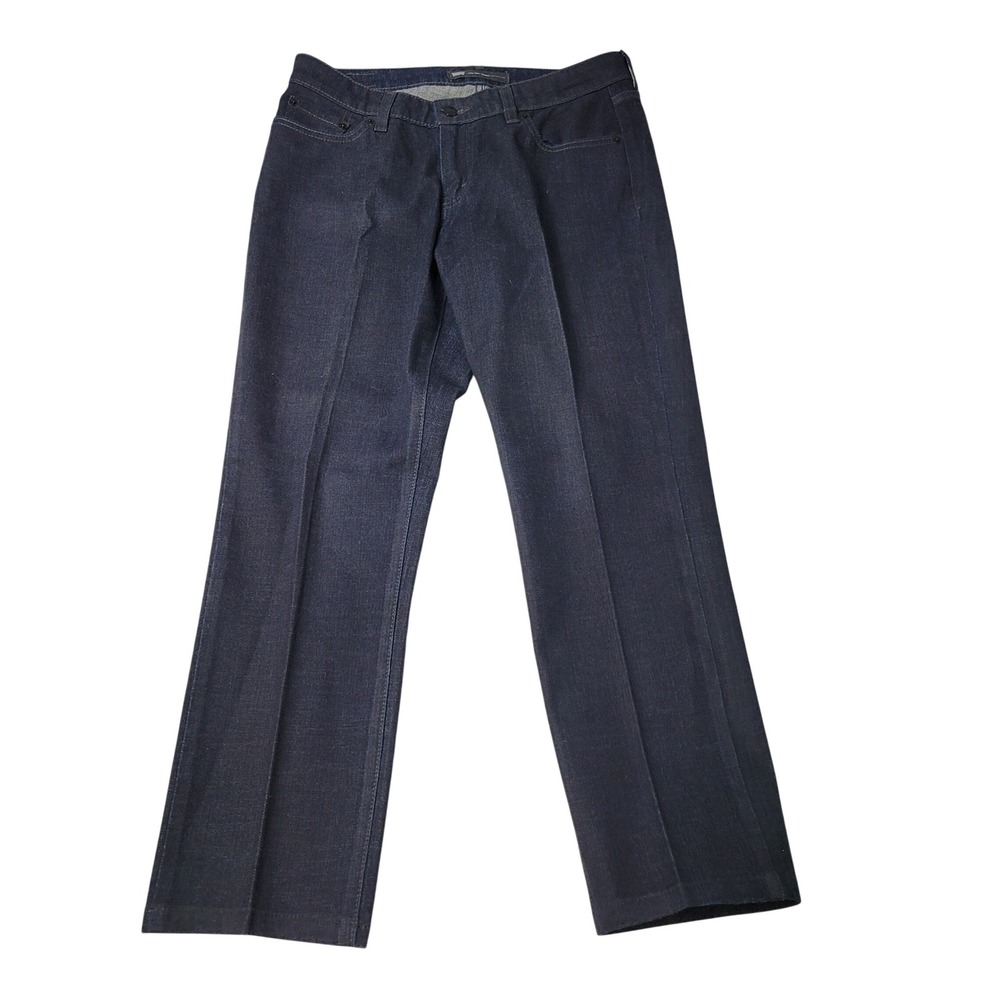 Levis 58575-0044 Mid Rise Skinny Jeans Dark Wash Blue Denim W30 L32 Hemmed 26